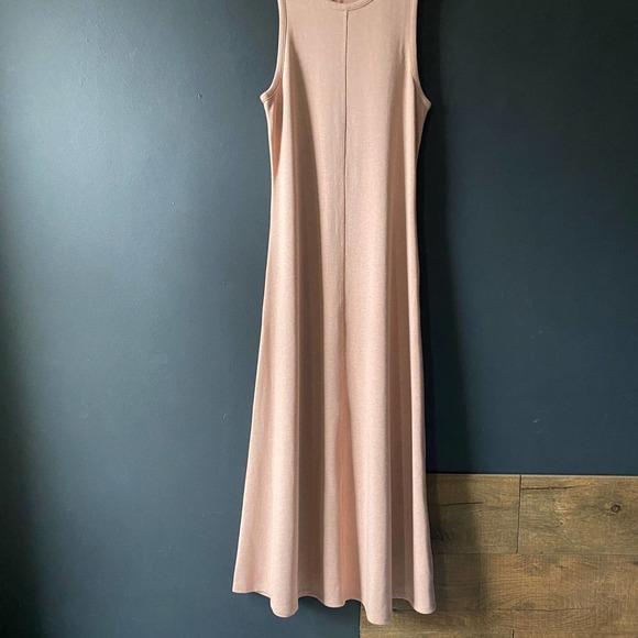 LUNYA Restore Fitted Dress otium tan heather - Picture 7 of 15